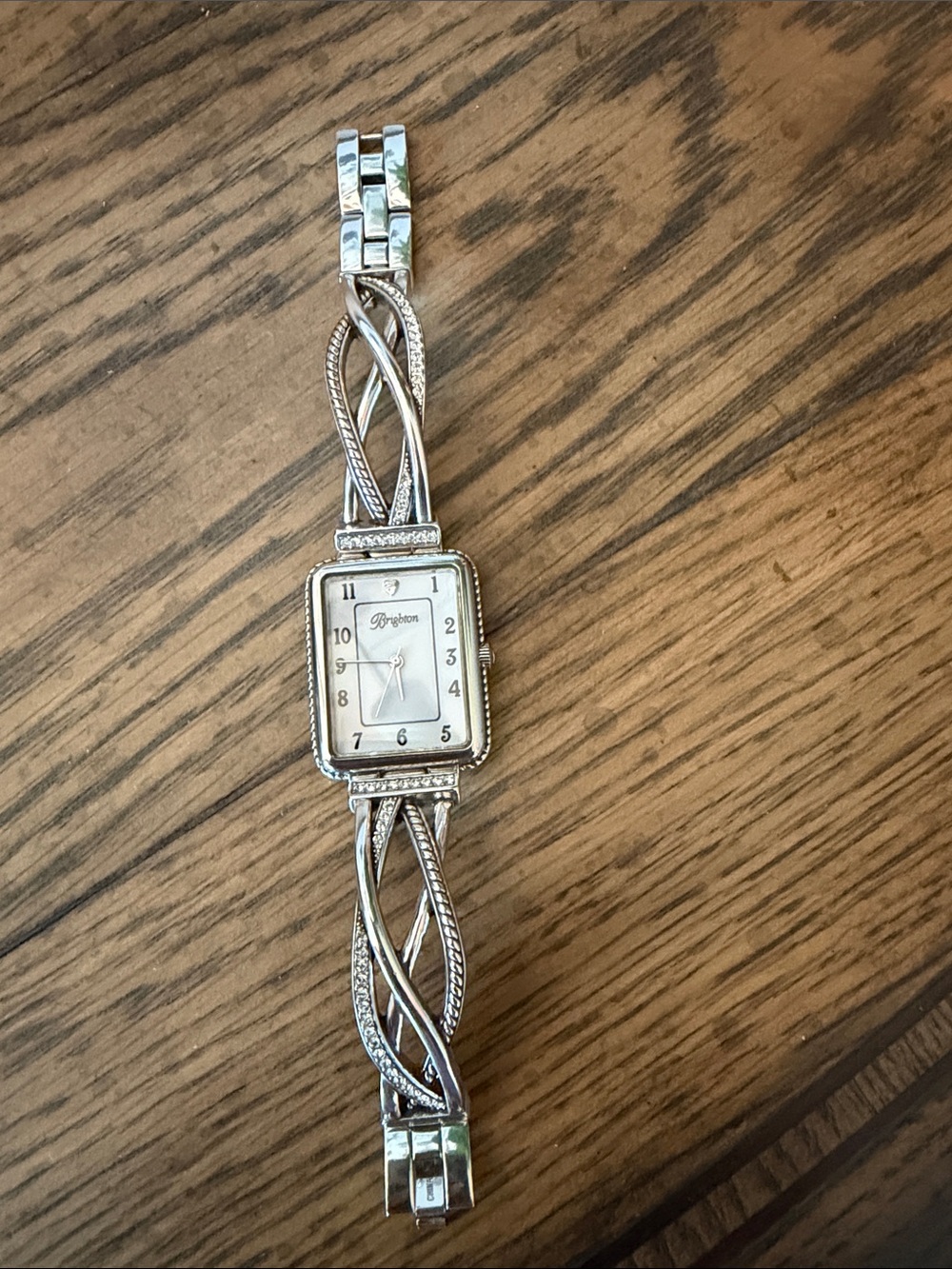 Brighton Silver-Tone Women's Bracelet Watch